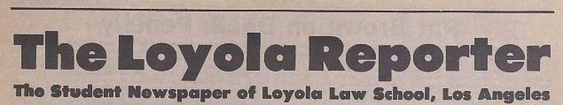 The Loyola Reporter