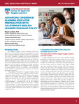 No. 14, March 2024: Advancing Coherence: Aligning Educator Preparation with California’s English Learner Roadmap Policy by Magaly Lavadenz, Ph.D.; Anaida Colón-Muñiz, Ed.D.; and Elvira G. Armas, Ed.D.