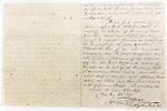 Letter to Major Emil Smith from Captain Charles H. Cole (Verso)