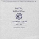 65th Annual Commencement by Loyola Law School Los Angeles