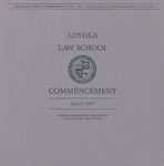66th Annual Commencement by Loyola Law School Los Angeles