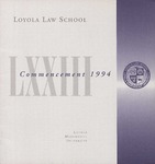 73rd Annual Commencement by Loyola Law School Los Angeles