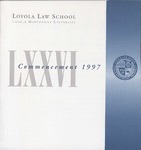 76th Annual Commencement by Loyola Law School Los Angeles