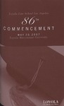 86th Annual Commencement by Loyola Law School Los Angeles