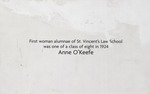 Anne O'Keefe (1924) 2 by Loyola Law School Los Angeles