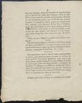 Arrete Du Directoire Executif (1796) 4
