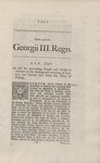 Quarto (Anno Regni George III Regis) (1764) 2