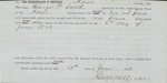 Certificate Regarding Killing of Foxes 1873 1