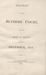 Sullivan County Supreme Court Docket (1878) 2