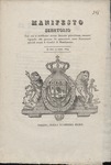 Manifesto Senatorio (1829) 1