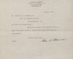 Request for Gold Ring from James Smith Estate (1927) 2