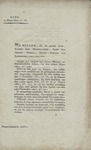 Royal Decree Regarding Prison Rations (1827). 1