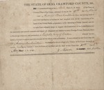 Citizenship Certificate (1841)