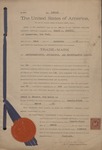 Trademark Certificate (1916) 1