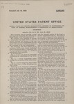 Patent Application for Clapp Automobile (1932) 1
