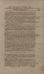 Chapter From Acts and Laws (1794) 9