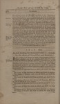 Chapter From Acts and Laws (1794) 30