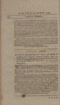 Chapter From Acts and Laws (1794) 54