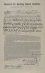 Contract for Hauling School Children (1913) 1
