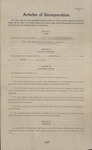Articles of Incorporation (1937) 1