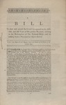 Bill to Alter Several Acts (1807) 1