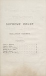 Sullivan County Docket (1876) 3 by Loyola Law School Los Angeles