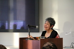 Dr. Antonia Castañeda speaking at Women's Voices of Early California